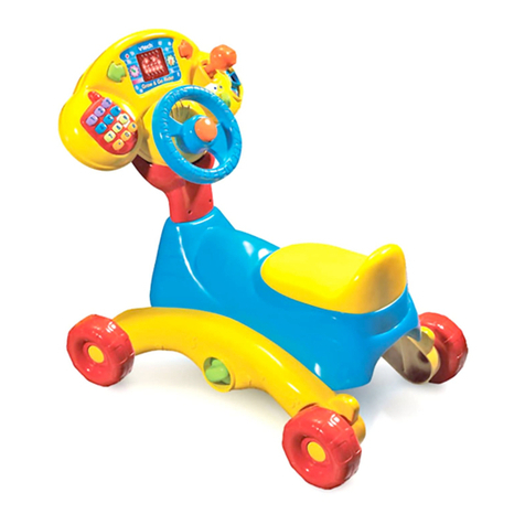 V-tech 3-in-1 Smart Wheels User manual