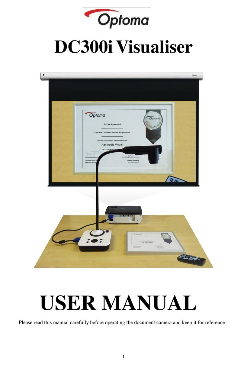 Optoma DC300I user manual