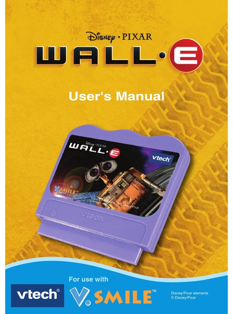 V-tech 80-092840 - Electronics V.Smile Wall user manual