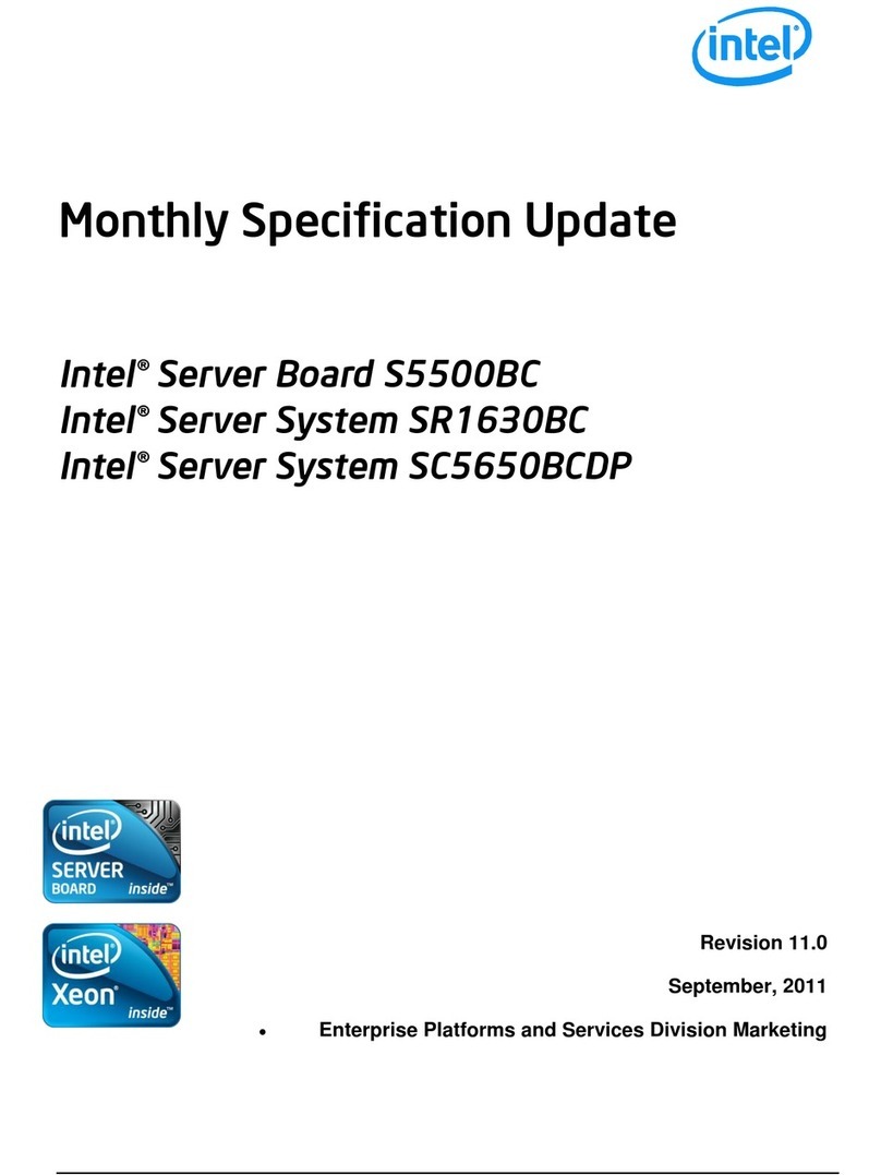 Intel SC5650BCDP Operator's manual