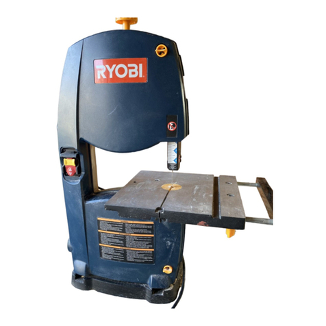 Ryobi BS903 Quick setup guide