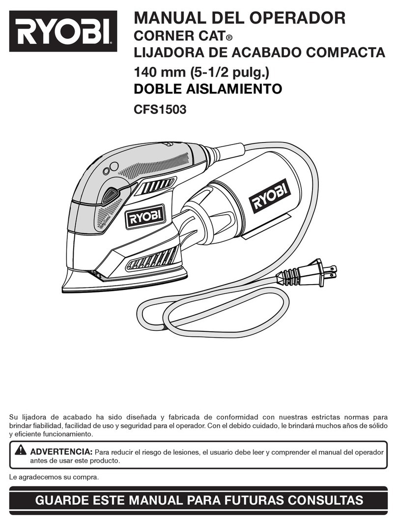 Ryobi CFS1503K User guide