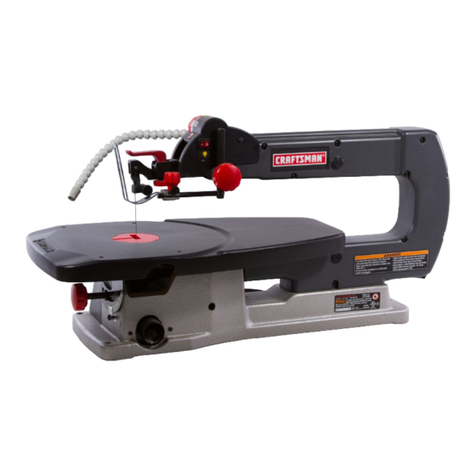 Craftsman 21609 - 18 in. Scroll Saw User manual