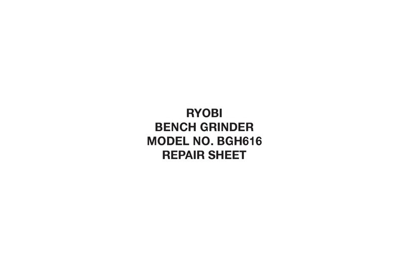 Ryobi BGH616 Repair sheet