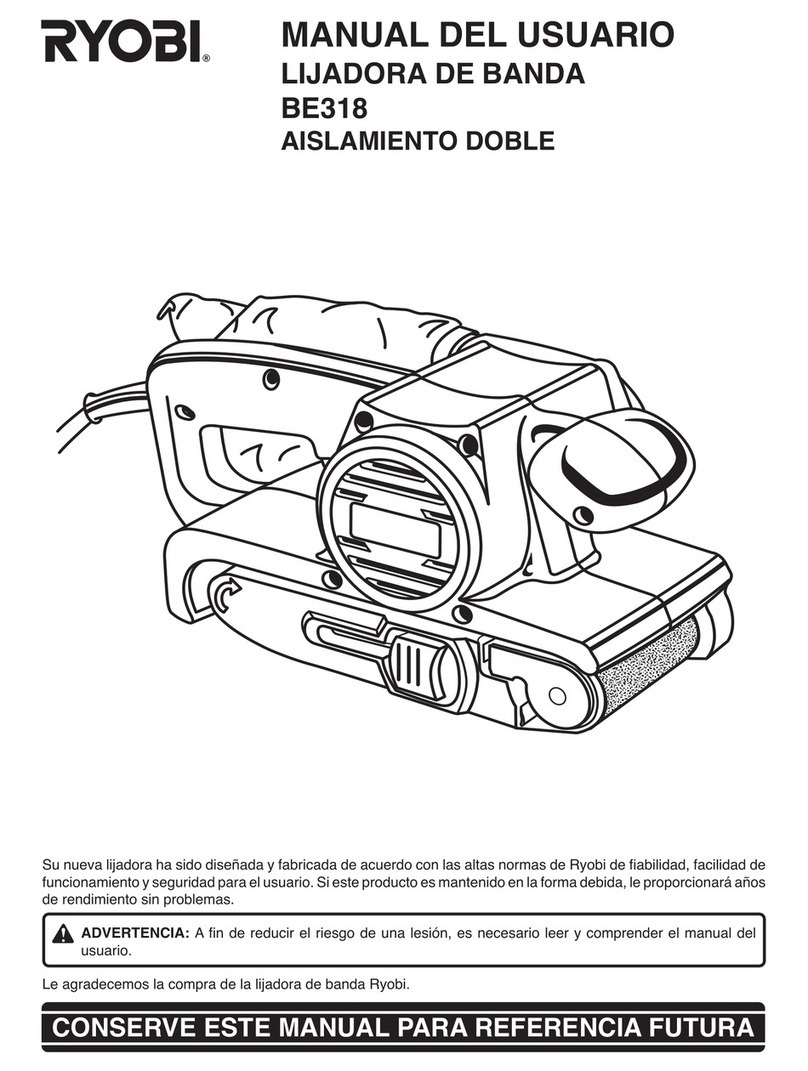 Ryobi BE318-2 Manual Del Usuario