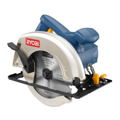 Ryobi CSB123 Configuration guide