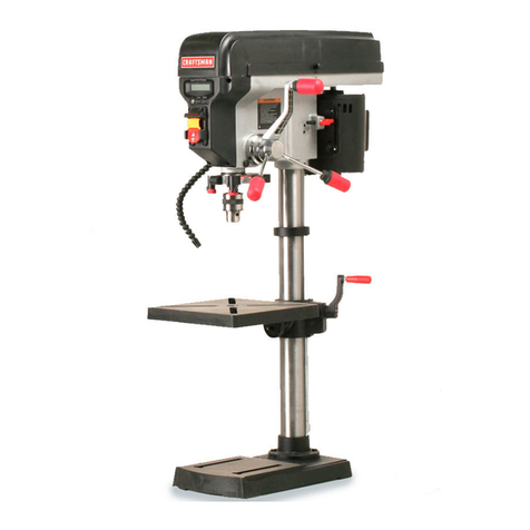 Craftsman 21914 - 12 in. Drill Press User manual
