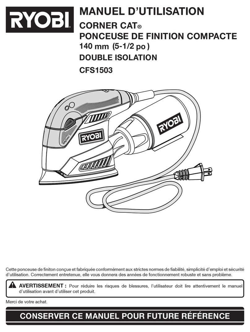 Ryobi CFS1503K Manuel d'utilisation