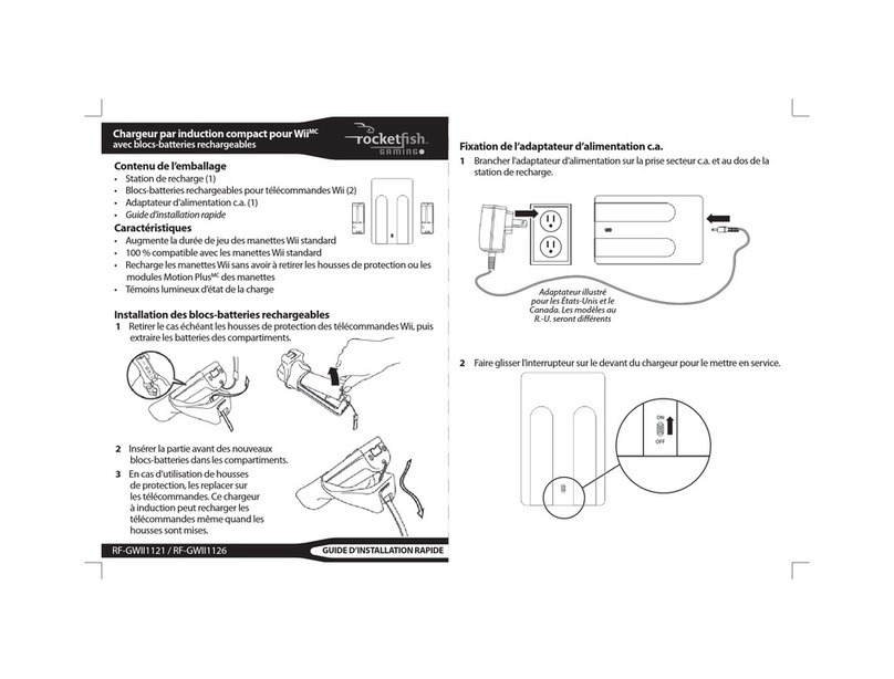 Rocket Fish RF-GWII1121 Installation and operation manual