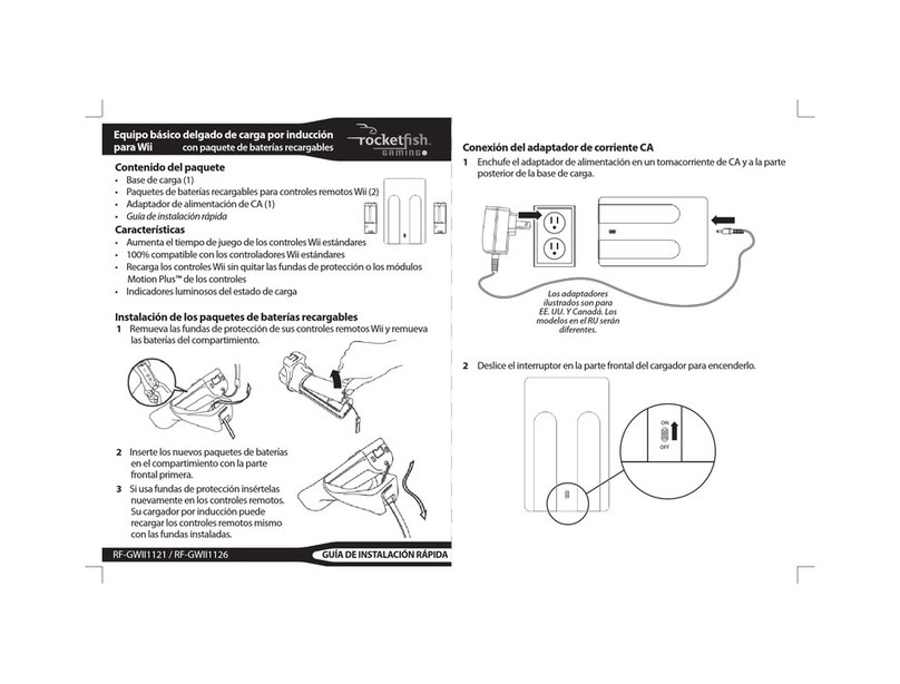 Rocket Fish RF-GWII1121 Parts list manual