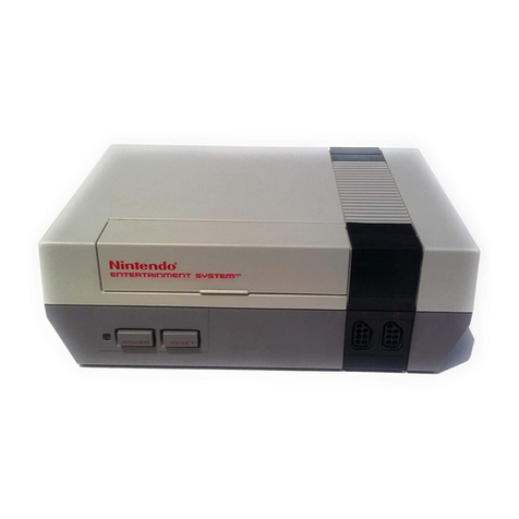 Nintendo NES-001 - Entertainment System Game Console Documentation Nintendo NES-001 - Entertainment System Game Console Documentation