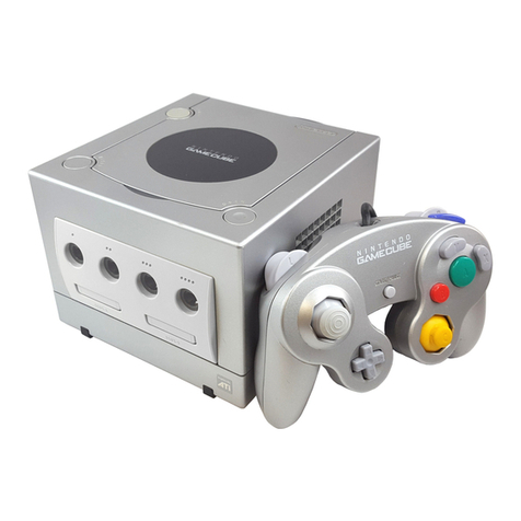 Nintendo GameCube Modem Adapter Instruction booklet