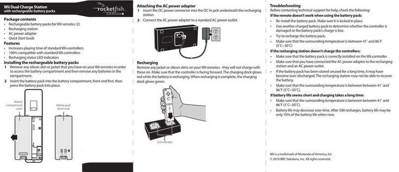 Rocket Fish RF-GWII1106 Quick setup guide