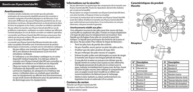 Rocket Fish RF-GGC001 Installation and operation manual