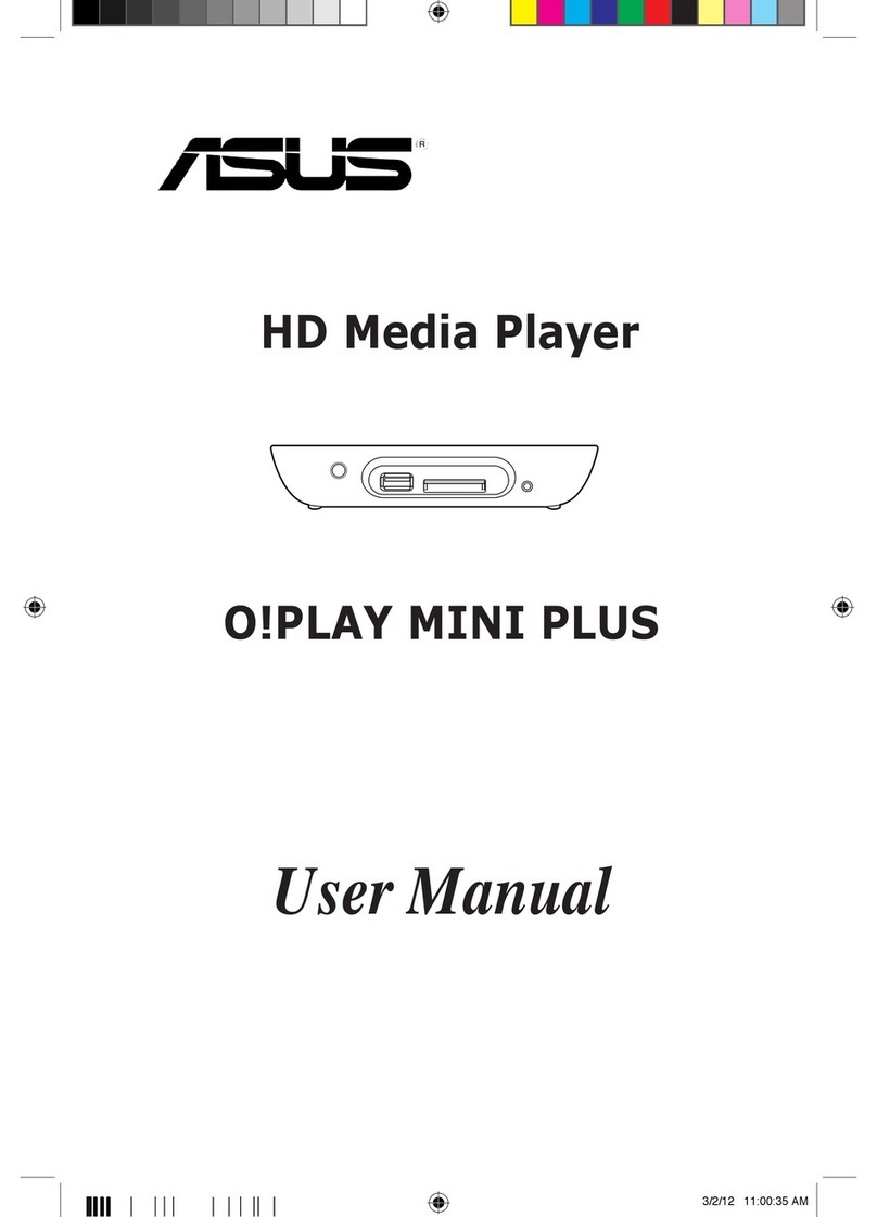 Asus O!PLAY MINI PLUS user manual