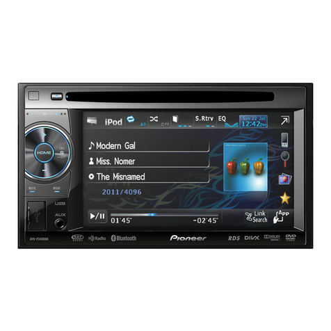 Pioneer AVH-P3400BH User manual