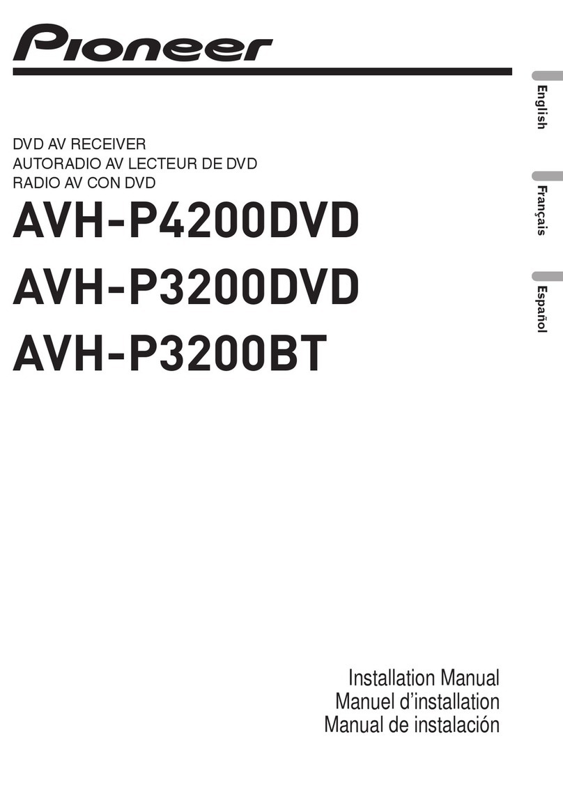 Pioneer AVH-P3200BT User manual