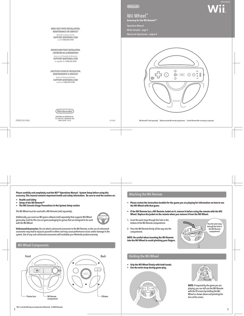 Nintendo RVLAHA Operation manual