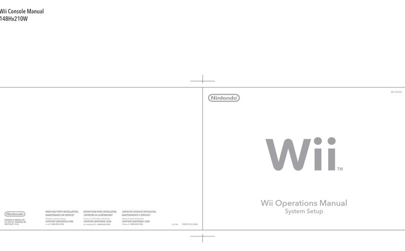 Nintendo RVLSWC Operation manual