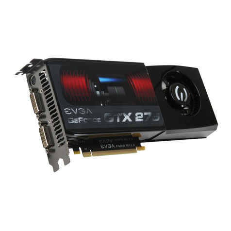 EVGA 8800GTS - e-GeForce 640 MB PCIe Video Card User manual EVGA 8800GTS - e-GeForce 640 MB PCIe Video Card User manual