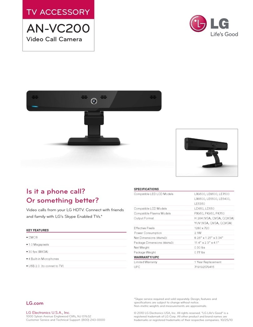 LG AN-VC200 Specifications