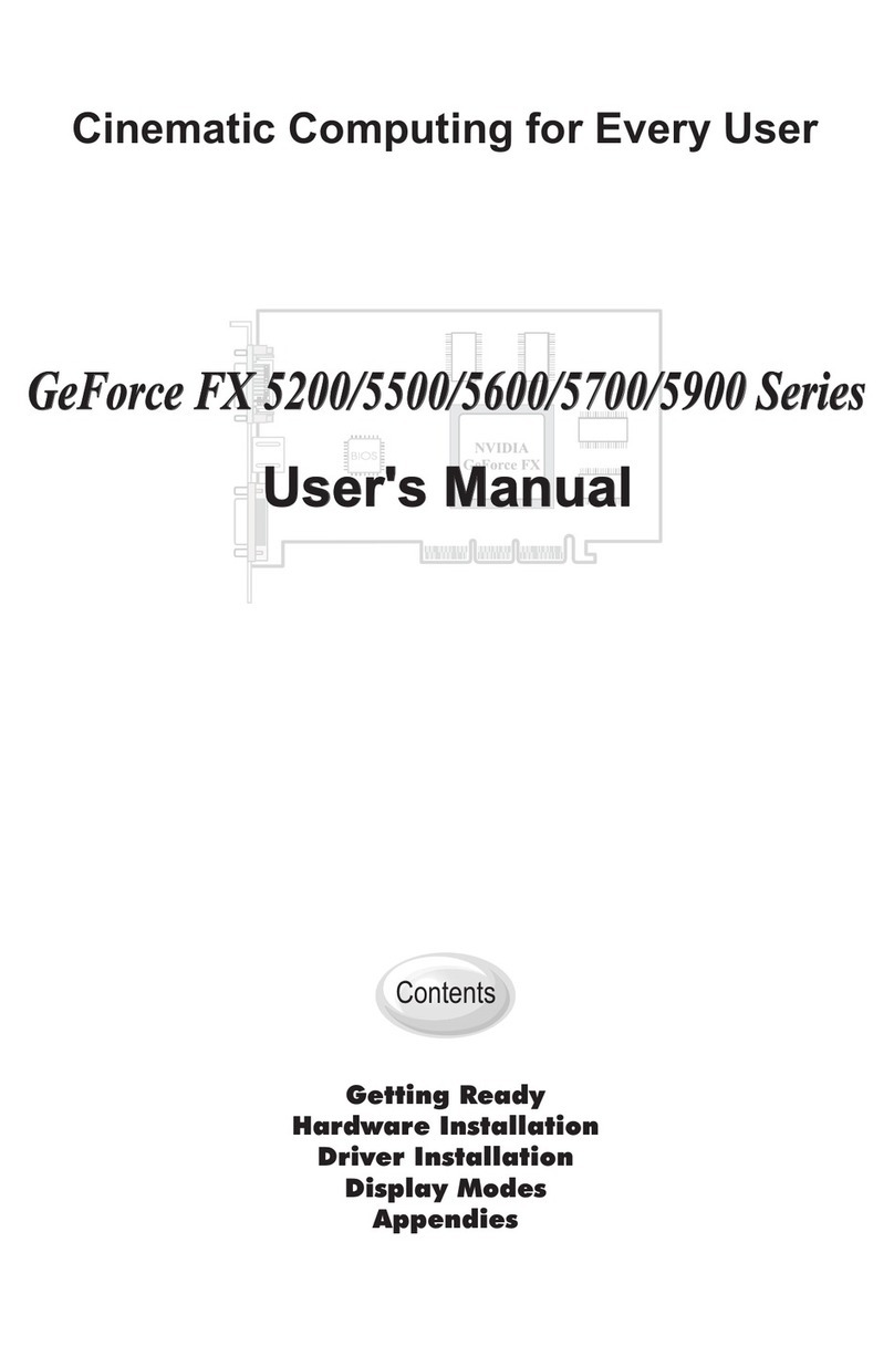 Nvidia 5700 - ASUS V9570 Series GeForce FX AGP 256MB S-VId DVI VGA Video... User manual