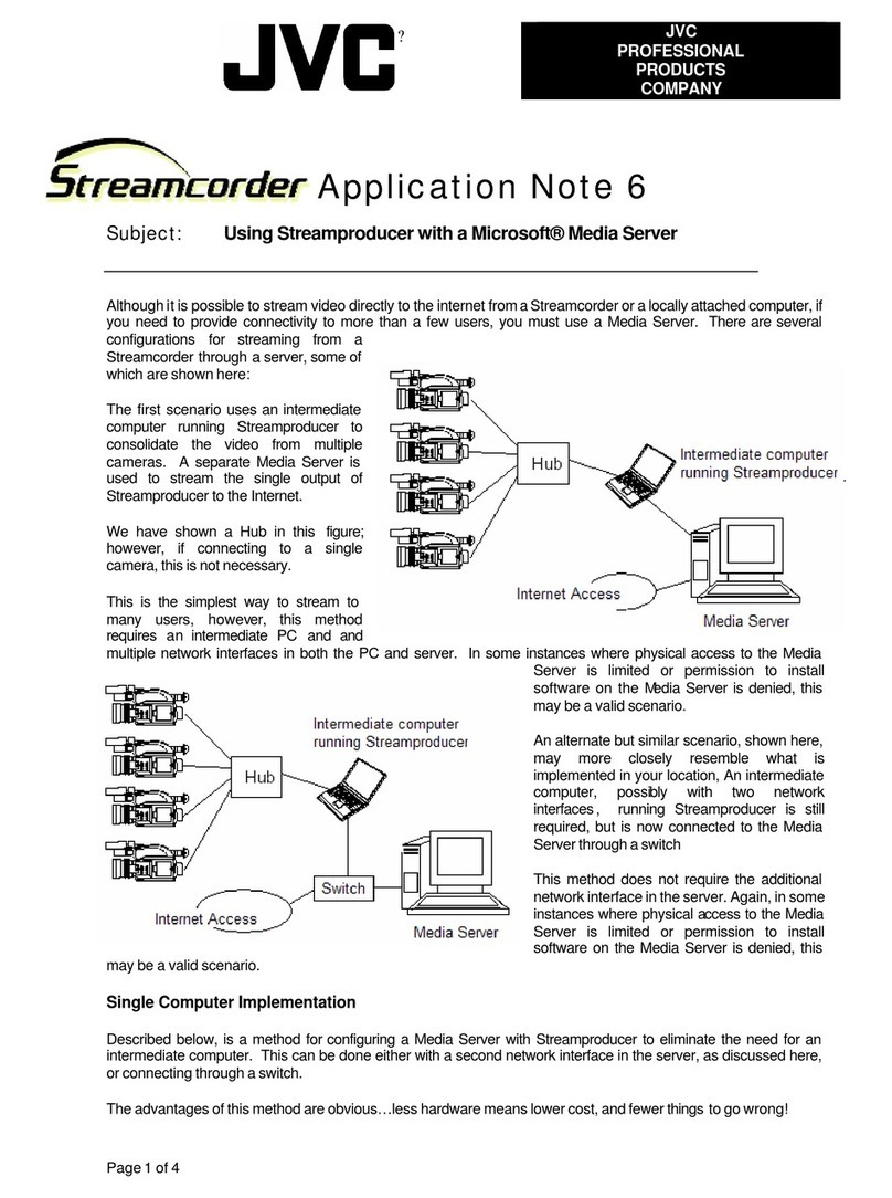 JVC GY-DV300U - 1/3" 3-ccd Dv Camcorder Installation and operating instructions