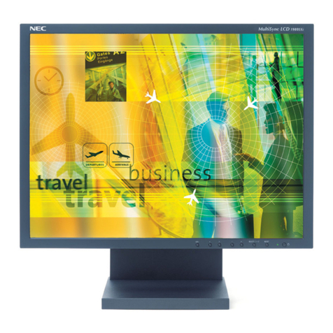 NEC MD21GS-2MP-BK-BB User manual