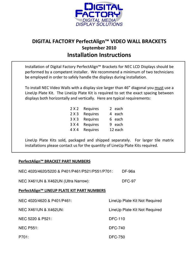 Digital Factory P401-TMX4D User manual