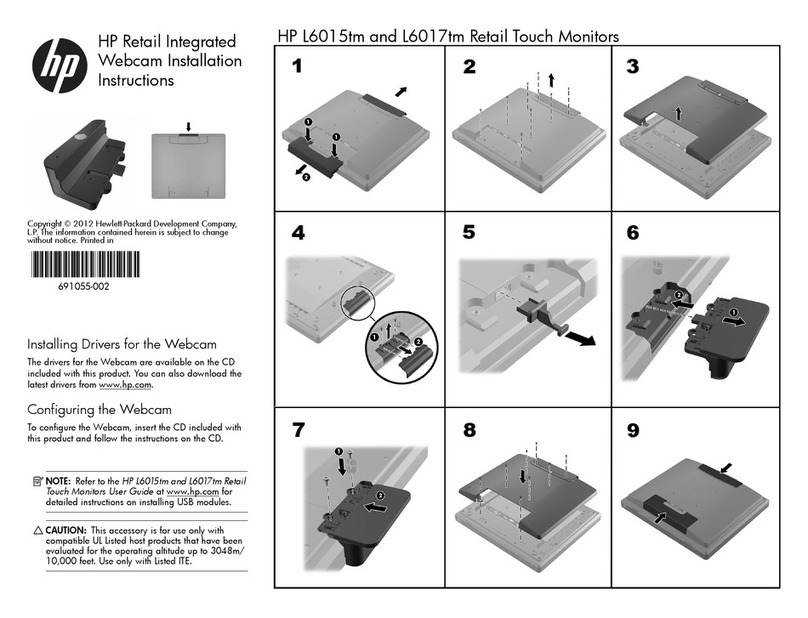 HP RP7 Model 7800 User manual
