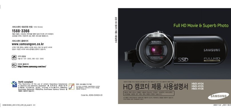 Samsung HMX-H100NM user manual