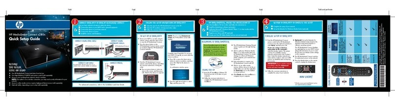 HP x280n - MediaSmart Connect - Digital Multimedia... Quick setup guide