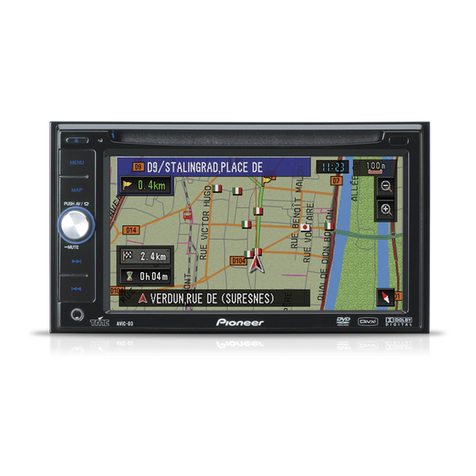 Pioneer AVIC-D3 - Navigation System With DVD Player installation manual Pioneer AVIC-D3 - Navigation System With DVD Player installation manual
