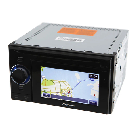 Pioneer AVIC U310BT - Navigation System With CD... installation manual