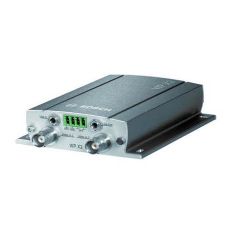 Bosch VIP X2 Installation and operating manual