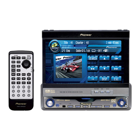 Pioneer AVH-P7500DVD User manual