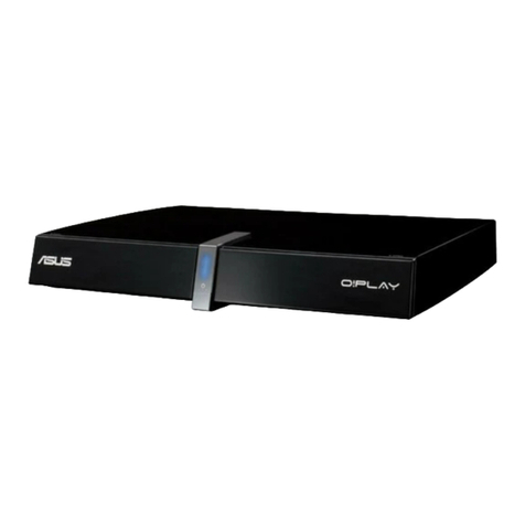 Asus O!PLAY MEDIA PRO User manual