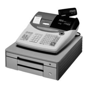 Casio PCR T2000 - Deluxe 96 Department Cash... user manual