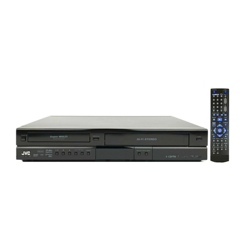 JVC DR-MV150B - DVDr/ VCR Combo User manual