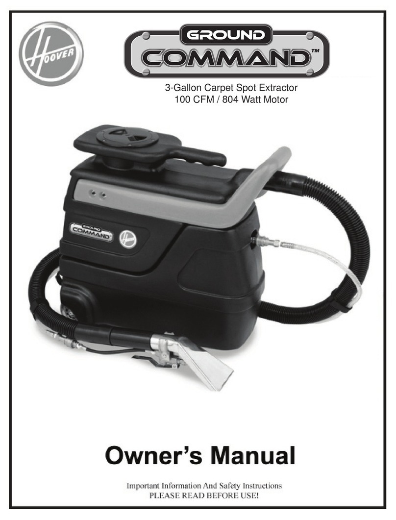 Hoover CH83000 User manual