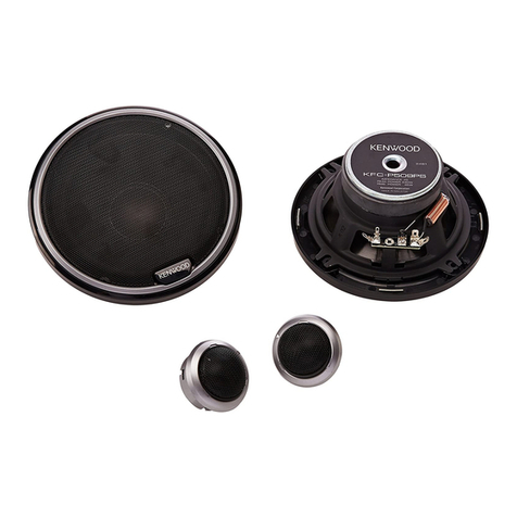 Kenwood KFC-P509PS User manual
