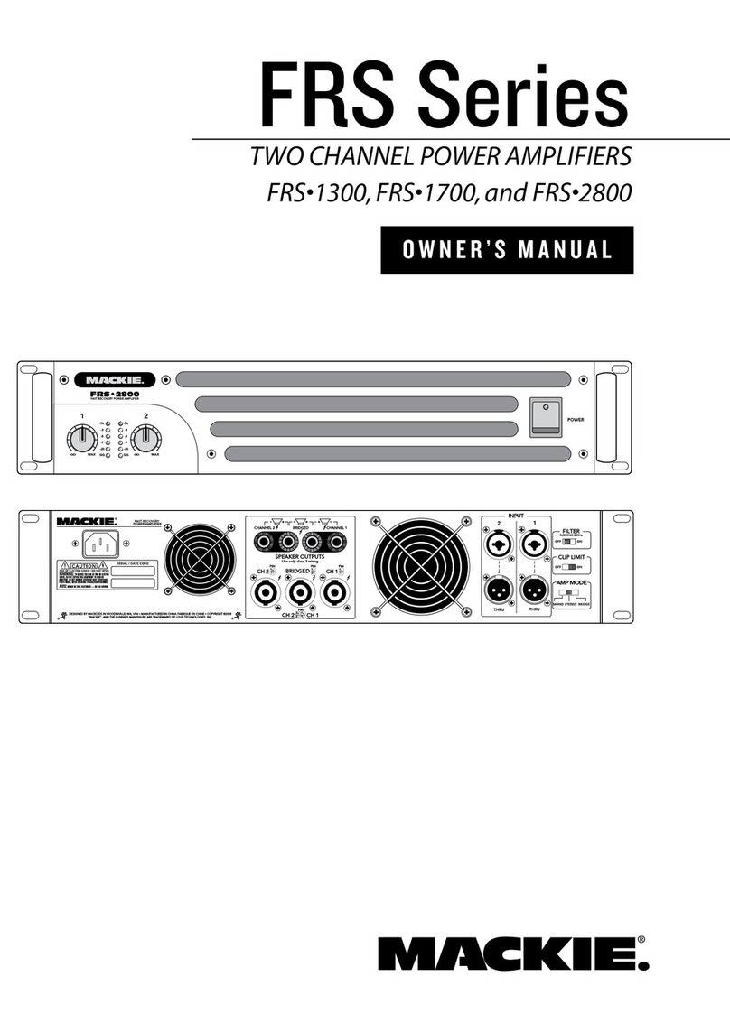 Mackie FRS manual