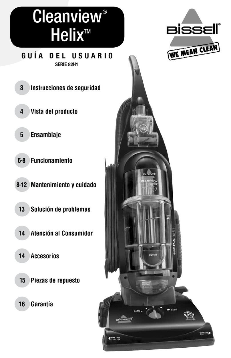 Bissell CLEANVIEW HELIX Guía del usuario