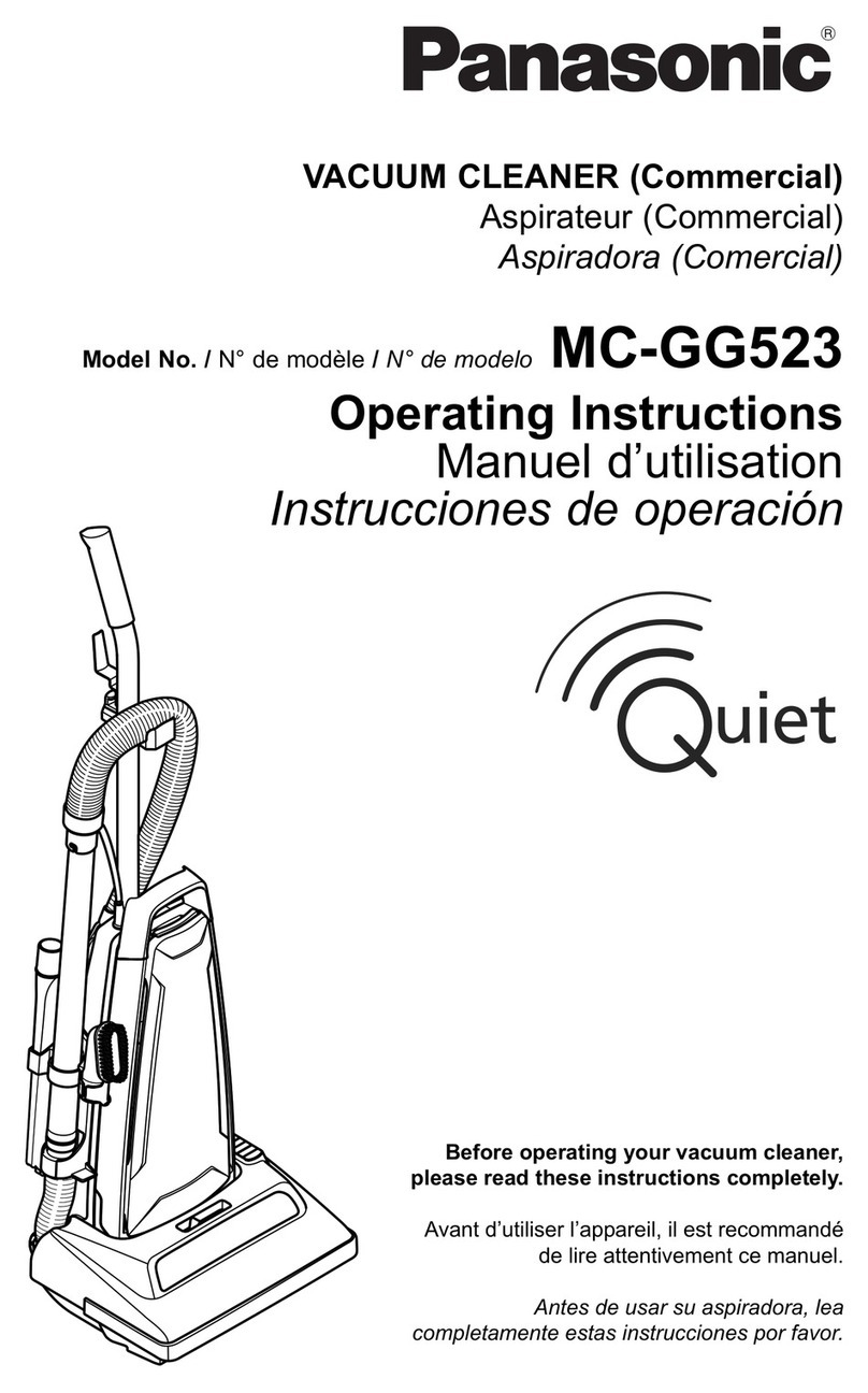 Panasonic MC-GG523 operating instructions