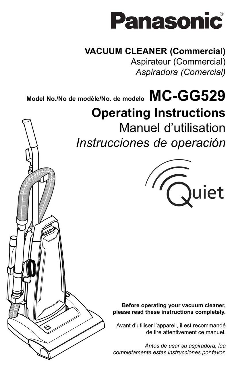 Panasonic MC-GG529 User manual