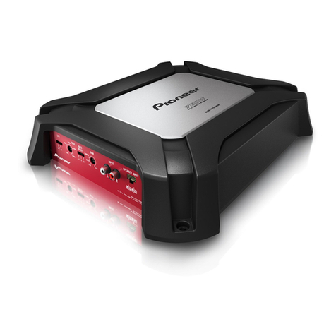 Pioneer GM-5500T User manual