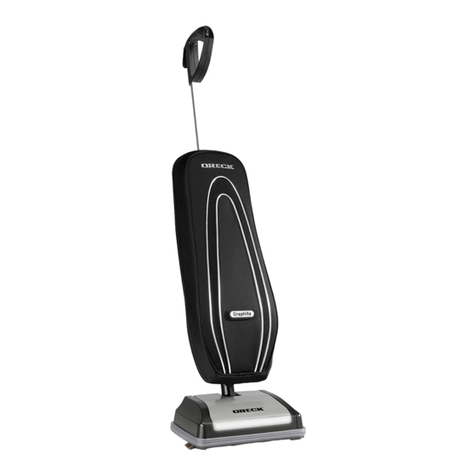 Oreck Graphite user guide