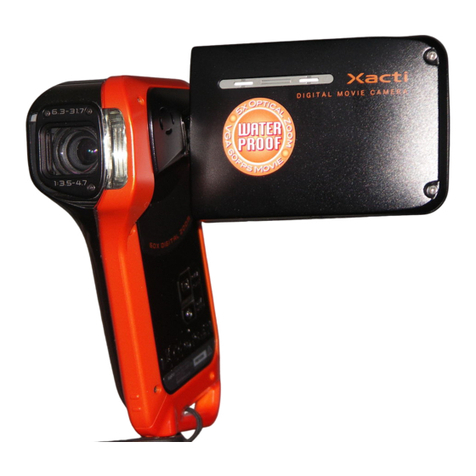 Sanyo VPC CA6 - Xacti Camcorder - 6.0 MP User manual