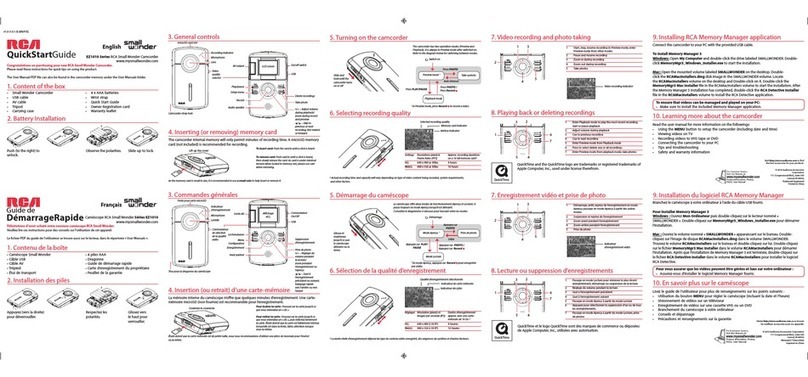 RCA Small Wonder EZ1010 Series User manual RCA Small Wonder EZ1010 Series User manual