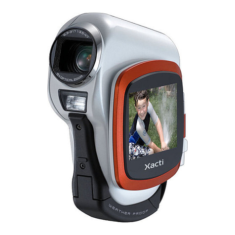 Sanyo VPC CA6 - Xacti Camcorder - 6.0 MP instruction manual